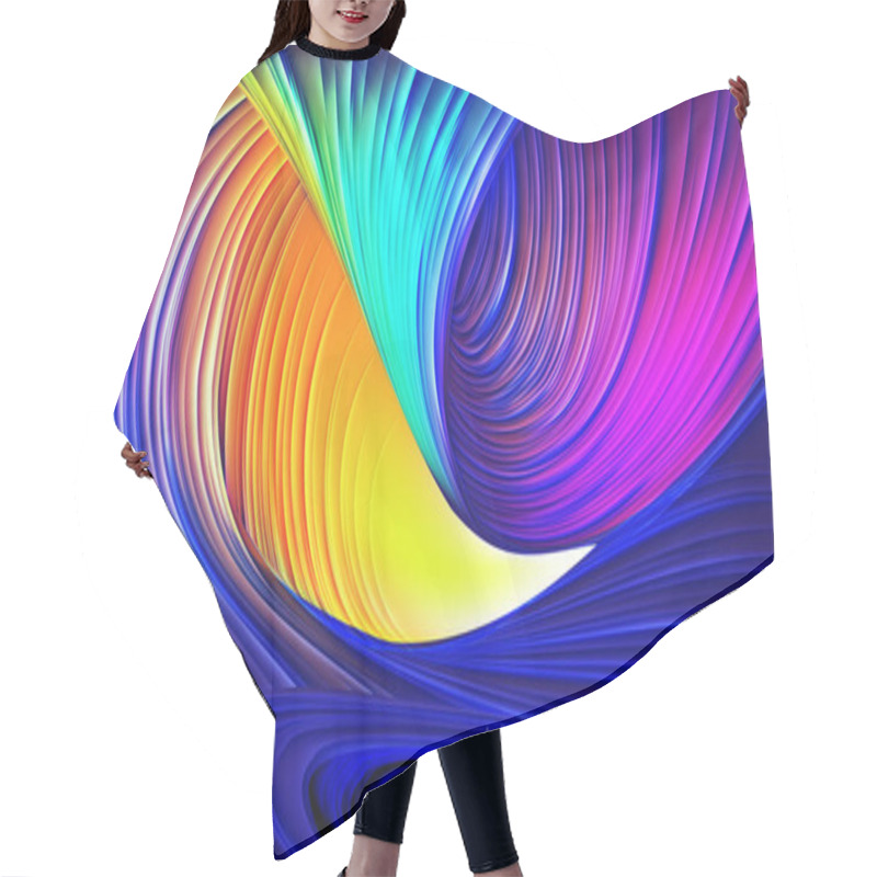 Personality  Abstract Altelope Pattern Background Hair Cutting Cape