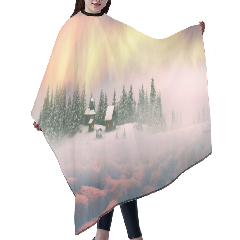 Personality  Old Mountain Village Hair Cutting Cape