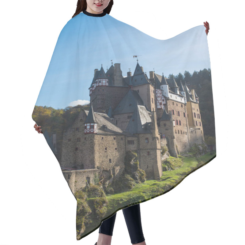 Personality  Old Castle In The Mountains Hair Cutting Cape