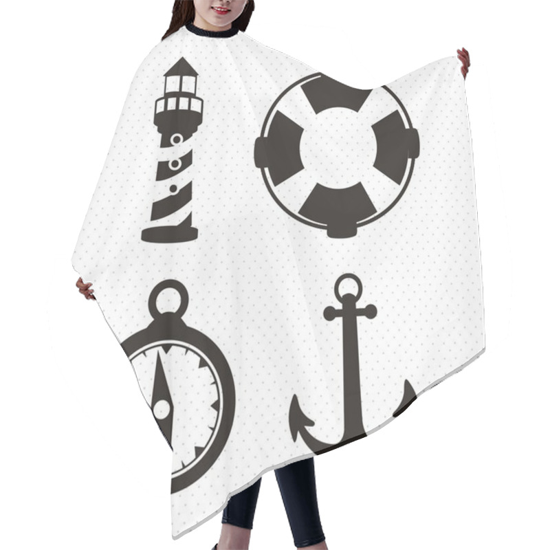 Personality  Offshore Icons Hair Cutting Cape