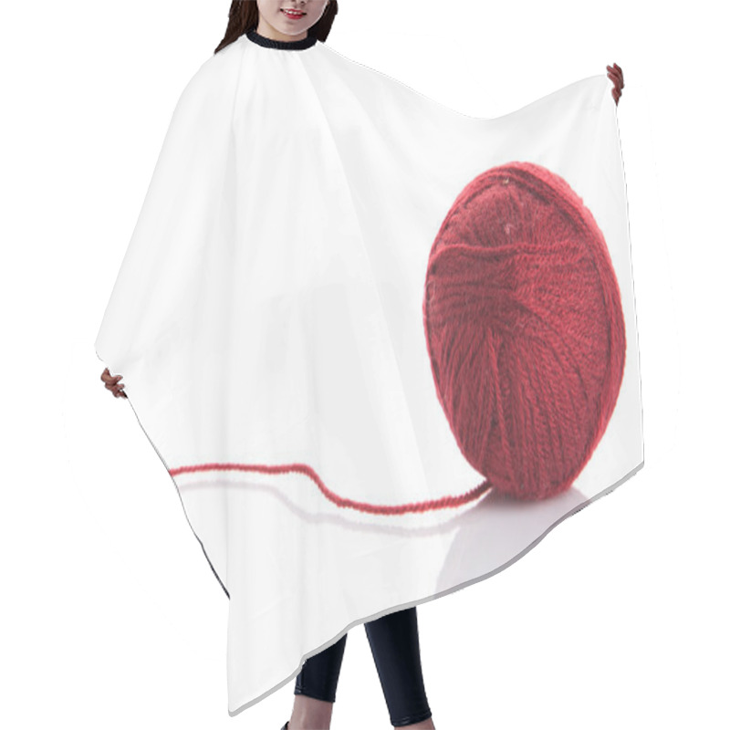 Personality  Ball Of Knitting Yarn Hair Cutting Cape