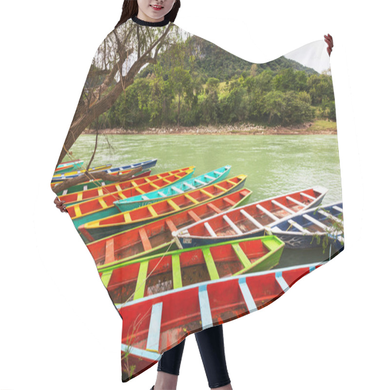 Personality  Boat In Mexico Hair Cutting Cape