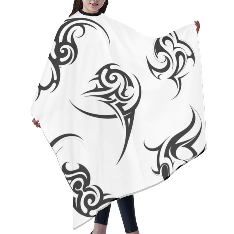 Personality  Tribal Art Hair Cutting Cape