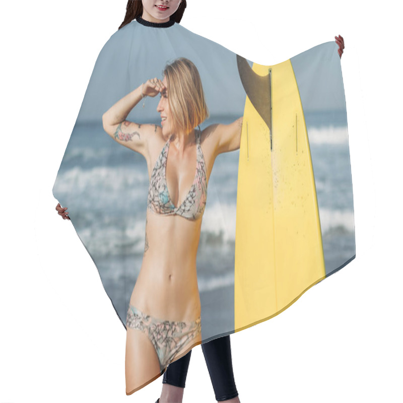 Personality  Bikini Hair Cutting Cape