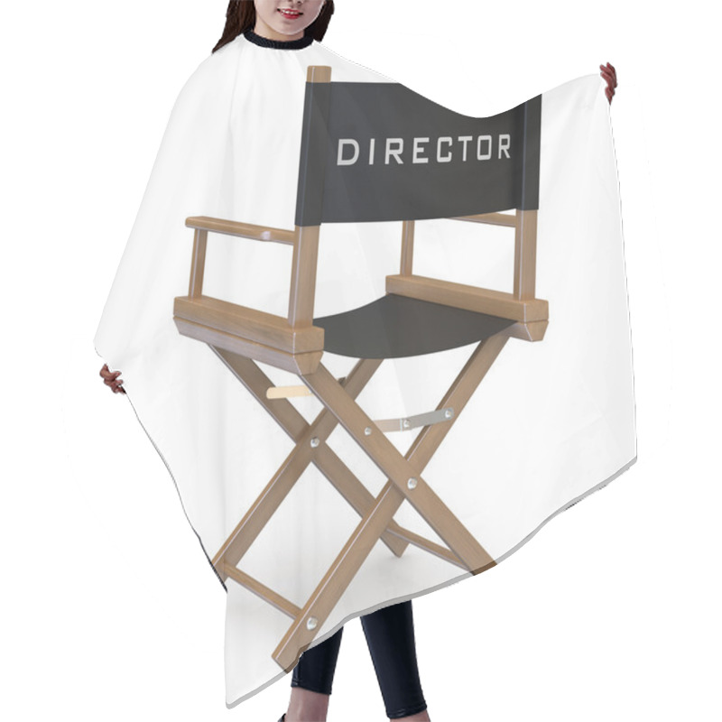 Personality  Film Director's Chair Back View Hair Cutting Cape