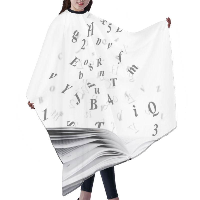 Personality  Open Book Hair Cutting Cape