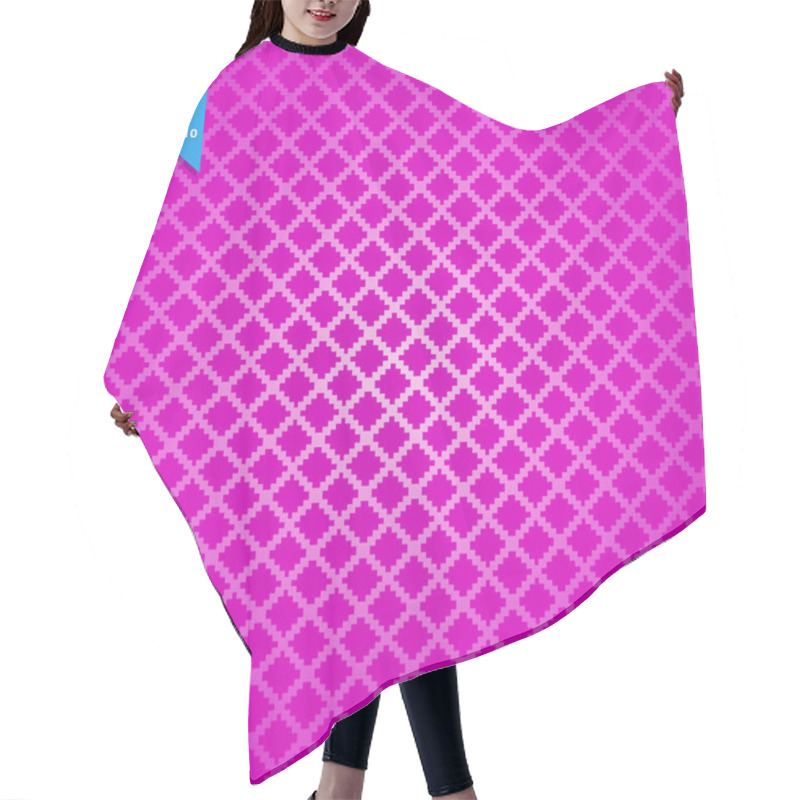 Personality  Abstract Pink Seamless Background Hair Cutting Cape