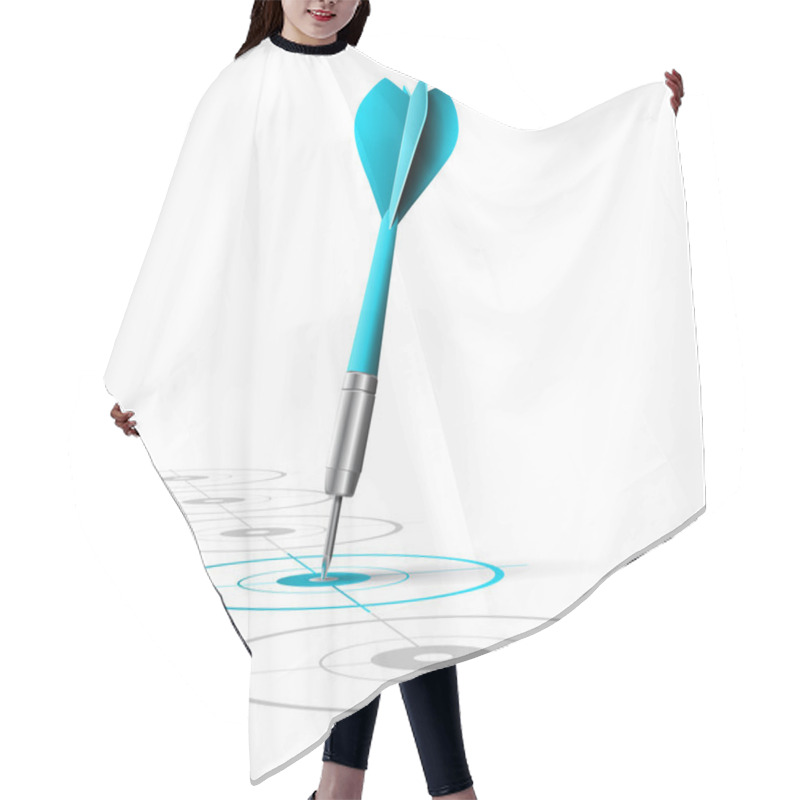 Personality  Coaching Concept, Competitivity Hair Cutting Cape