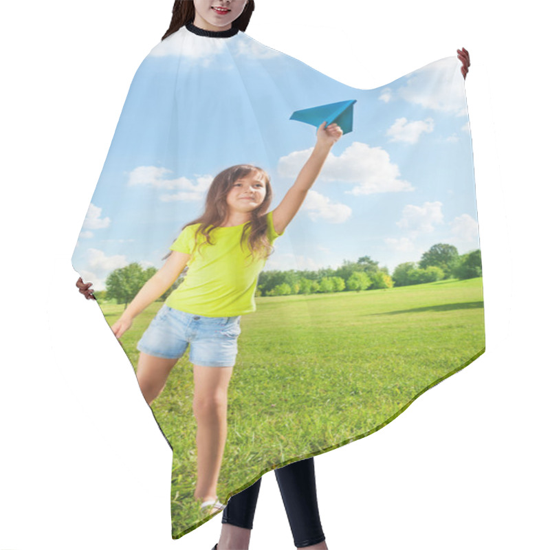 Personality  Girl Hair Cutting Cape