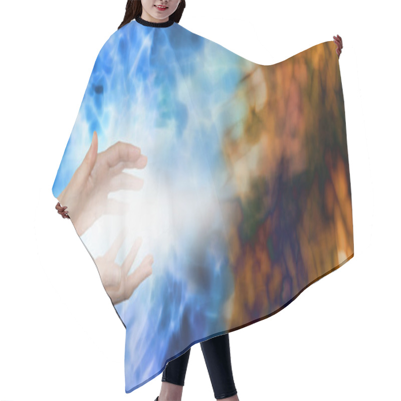 Personality  Dispersing Negative Energies Hair Cutting Cape