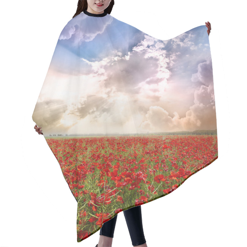 Personality  Landscape Hair Cutting Cape