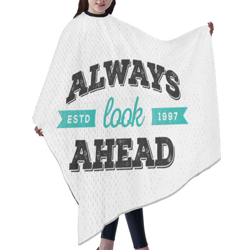 Personality  Inspiration Phrase For Poster Or T-shirt Hair Cutting Cape