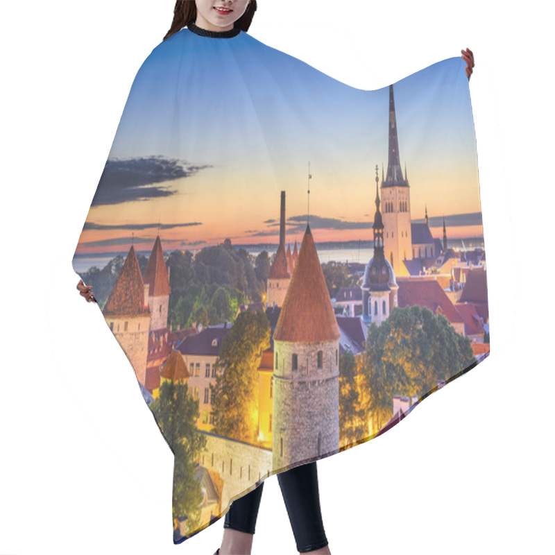 Personality  Tallinn Estonia Old City Hair Cutting Cape