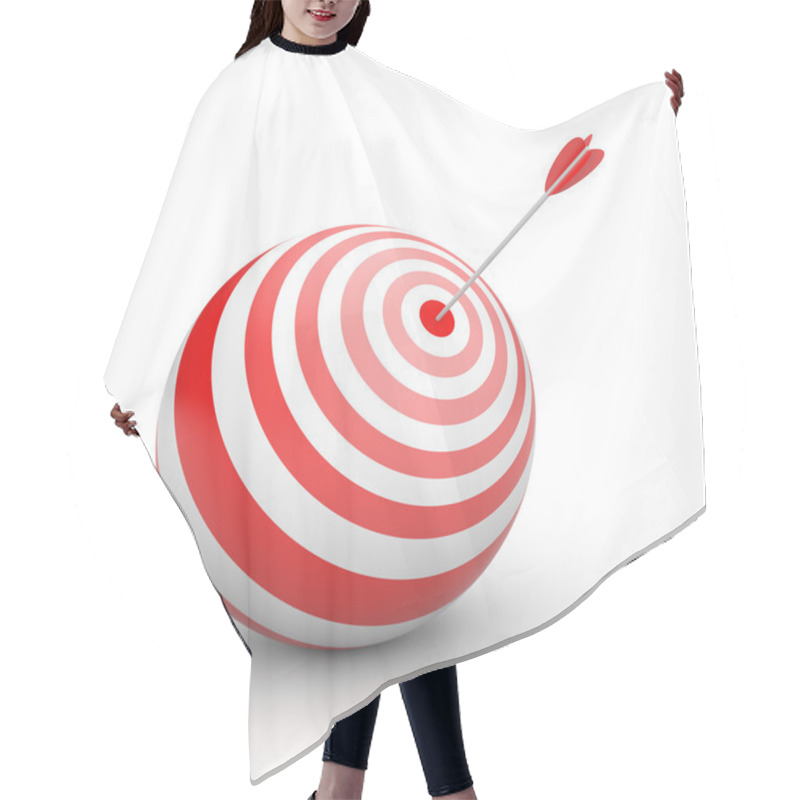 Personality  Target With Arrow Hair Cutting Cape