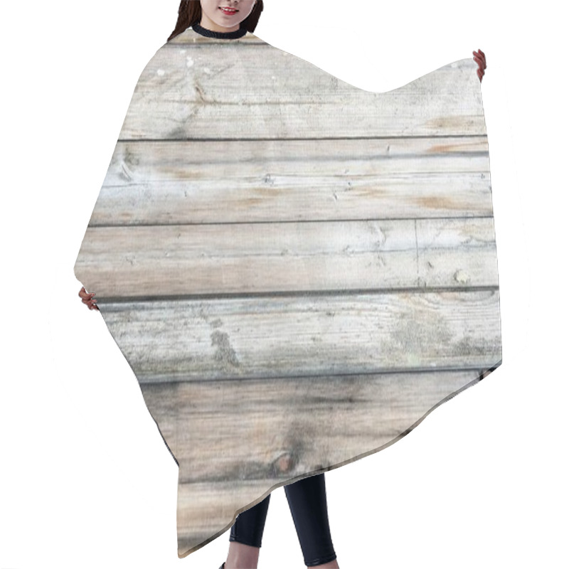 Personality  Wood Texture Background, Wood Planks. Grunge Wood, Painted Wooden Wall Pattern. Hair Cutting Cape