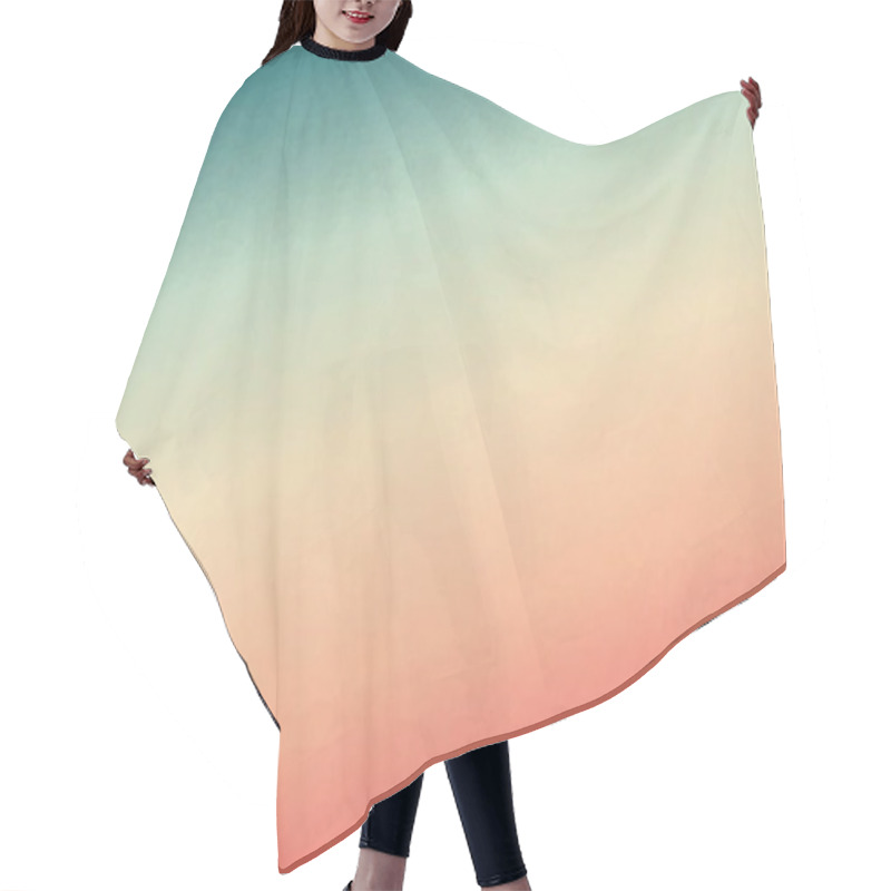 Personality  Creative Prismatic Background With Polygonal Pattern Hair Cutting Cape