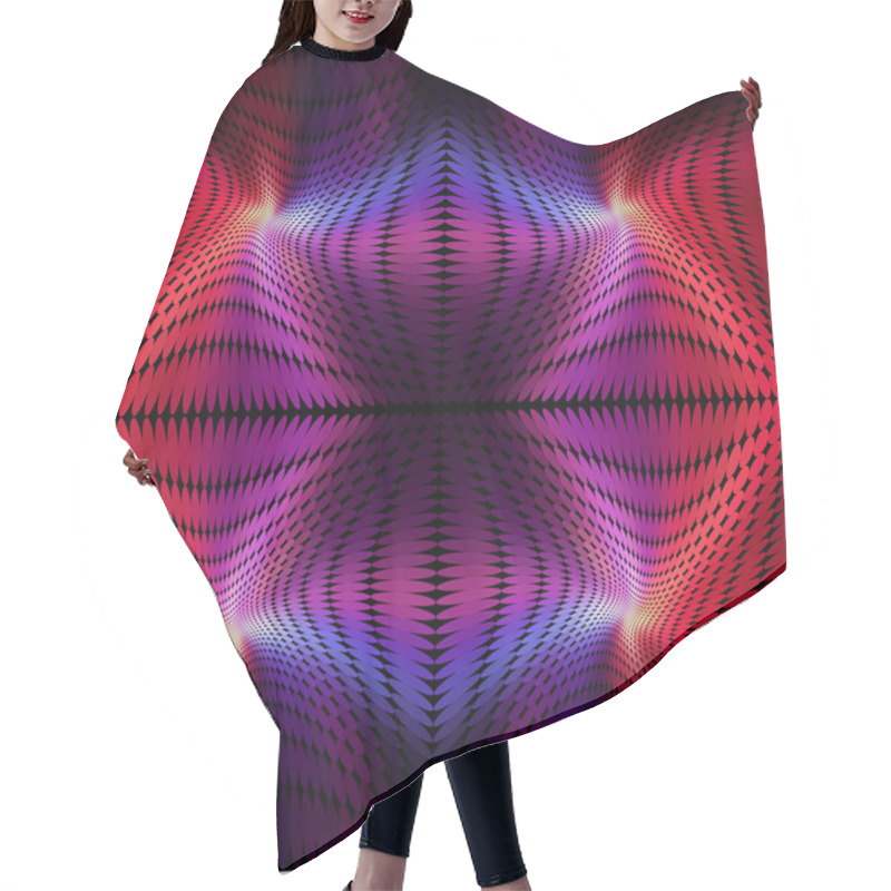 Personality  Abstract Background Hair Cutting Cape