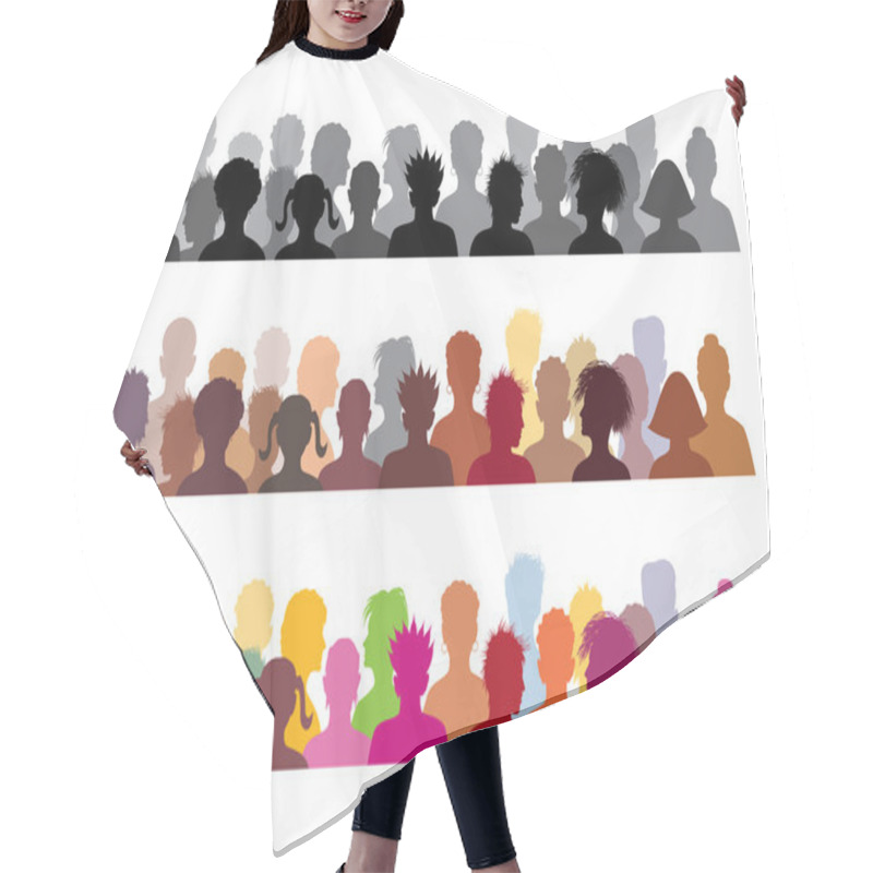 Personality  Audience Illustrations Hair Cutting Cape