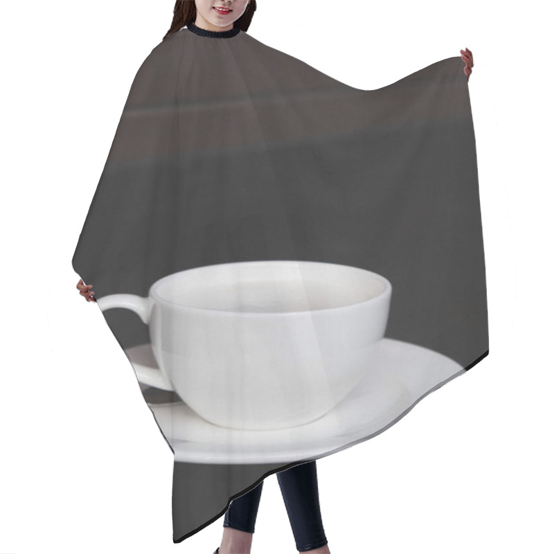 Personality  Pour-Over Coffee In A Glass Mug On A Minimalist Table Hair Cutting Cape