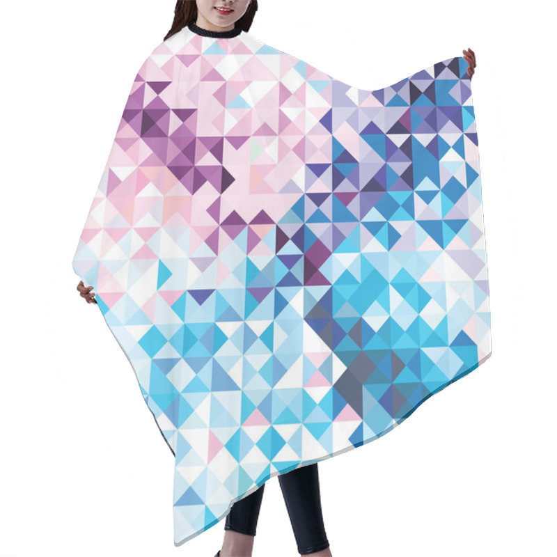 Personality  Geometric Background For Design Hair Cutting Cape