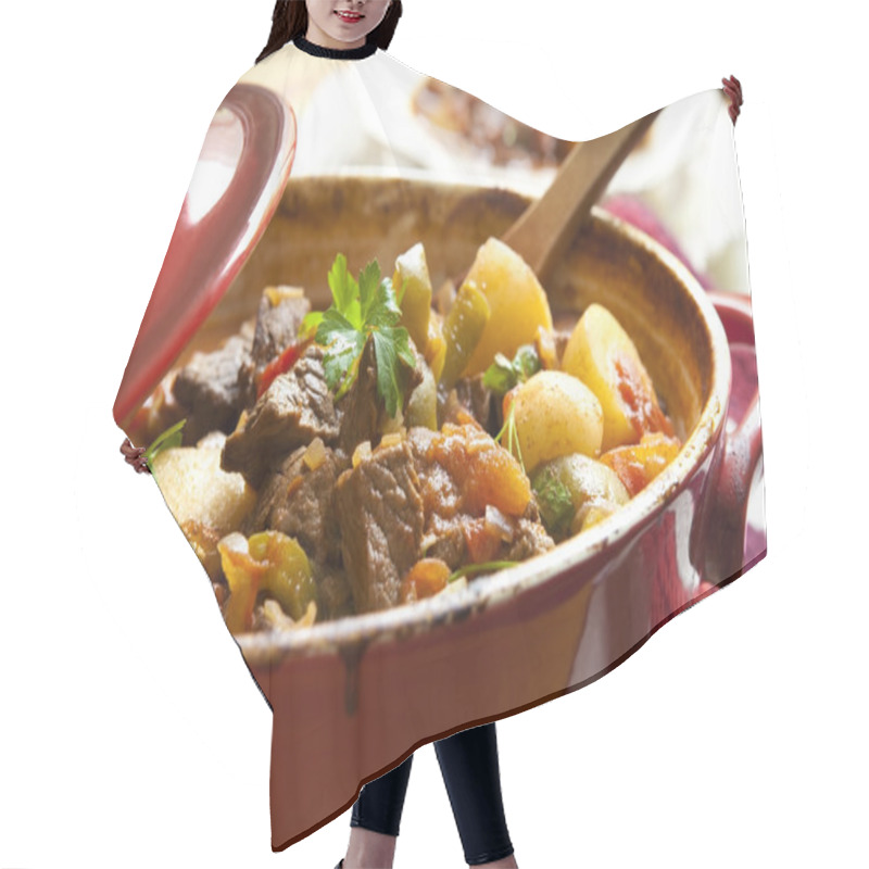 Personality  Beef Stew Hair Cutting Cape