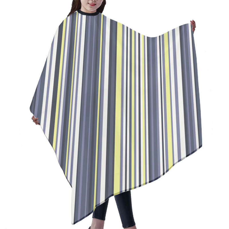 Personality  Stylish Stripe Seamless Pattern Hair Cutting Cape