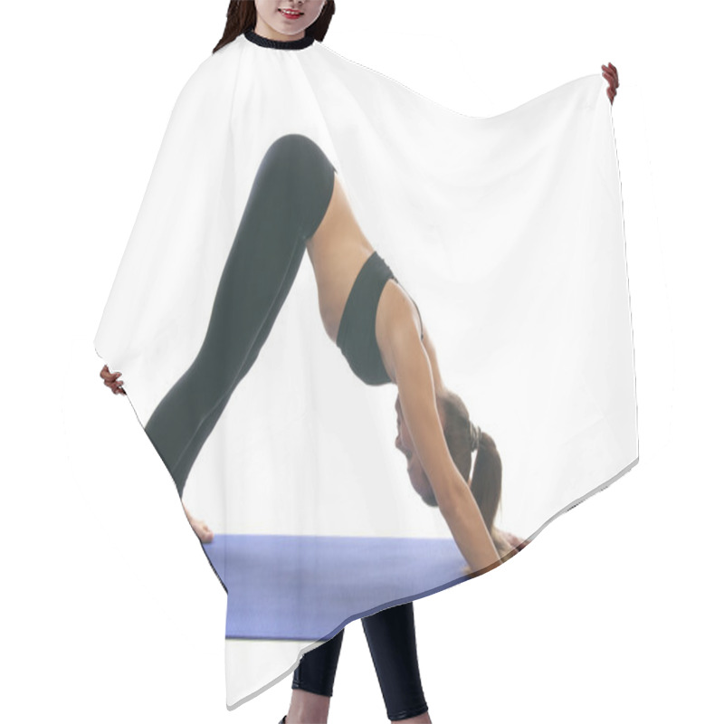 Personality  Adho Mukha Svanasana Hair Cutting Cape