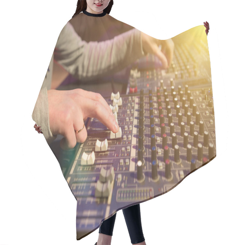 Personality  Professional Audio Mixing Console  Hair Cutting Cape