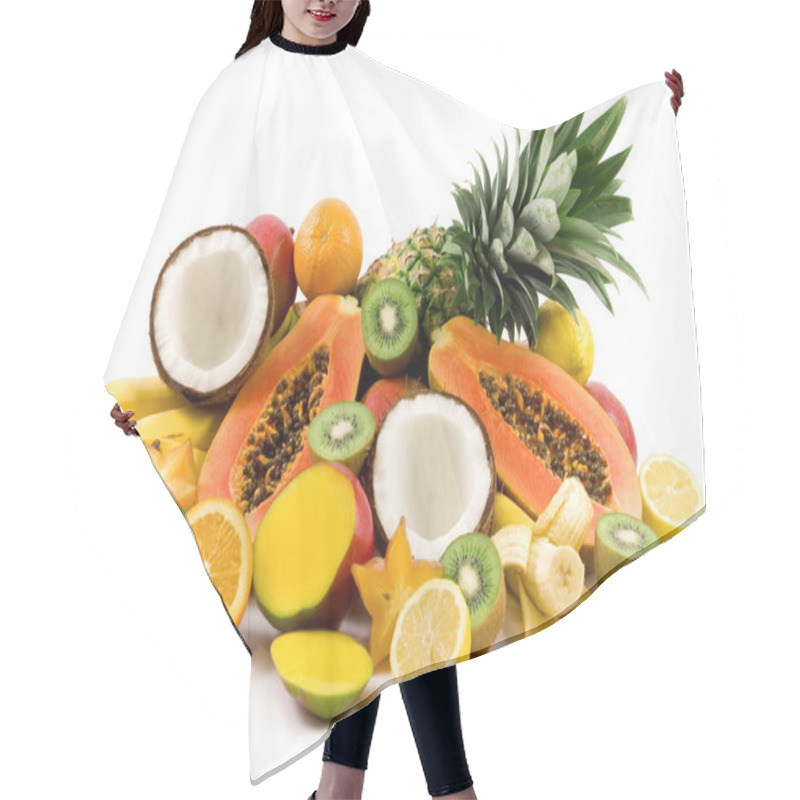 Personality  Tropical Fruits Hair Cutting Cape