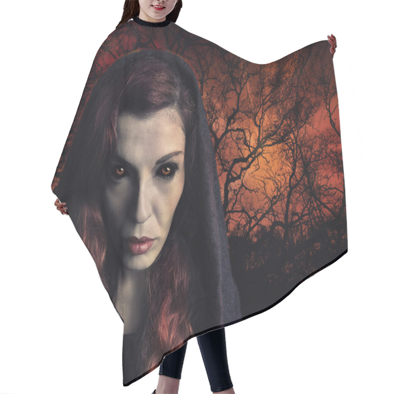 Personality  Witch Hair Cutting Cape