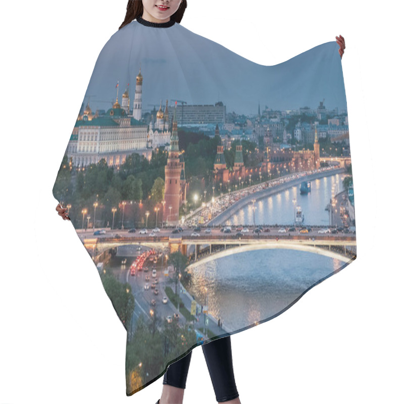 Personality  Moscow Kremlin At Sunset Hair Cutting Cape