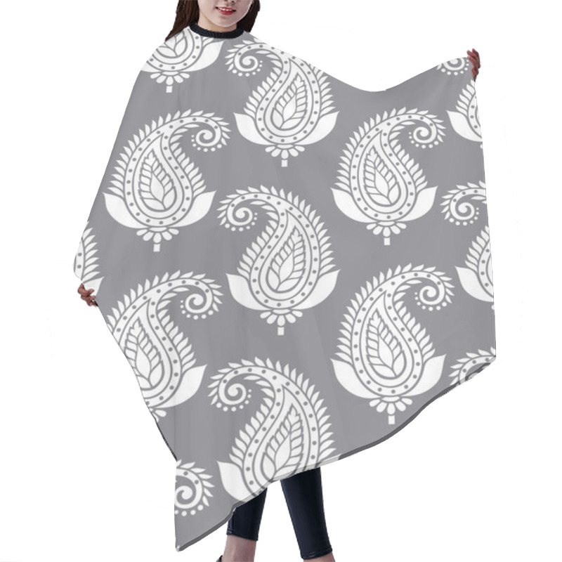 Personality  Seamless Paisley For Textile Design Hair Cutting Cape