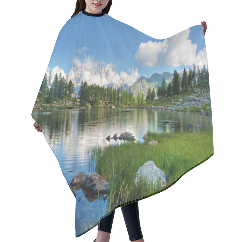 Personality  Arpy Lake, Aosta Valley Hair Cutting Cape