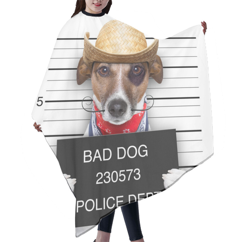 Personality  Bad Mexican Dog Hair Cutting Cape