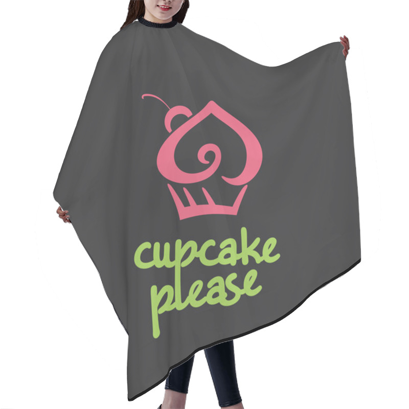 Personality  Cupcake Hair Cutting Cape