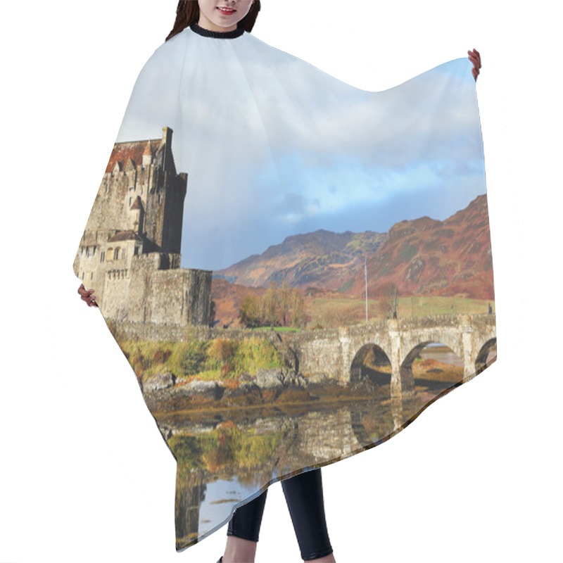 Personality  Eilean Donan Castle Hair Cutting Cape