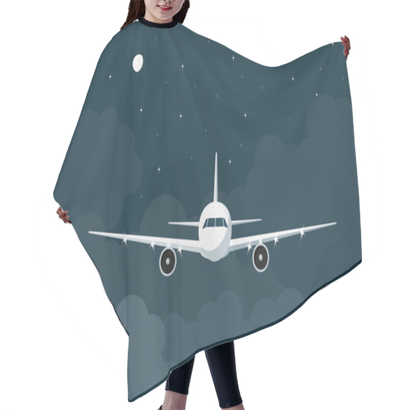 Personality  Plane Hair Cutting Cape