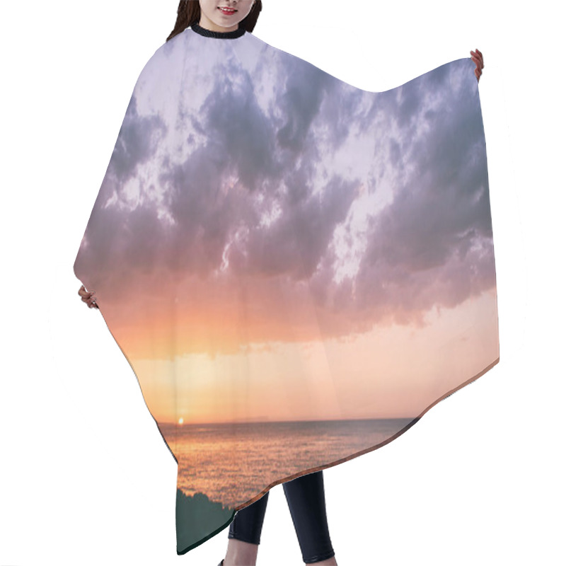 Personality  Magnificent Mediterranean Landscapes, The Beauty Of Nature. Hair Cutting Cape