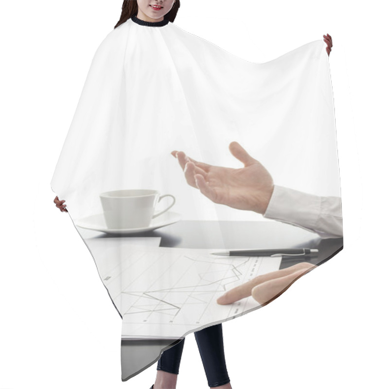 Personality  Financial Reports Hair Cutting Cape