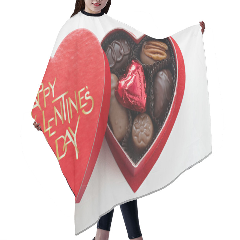 Personality  Valentines Day Chocolates Hair Cutting Cape