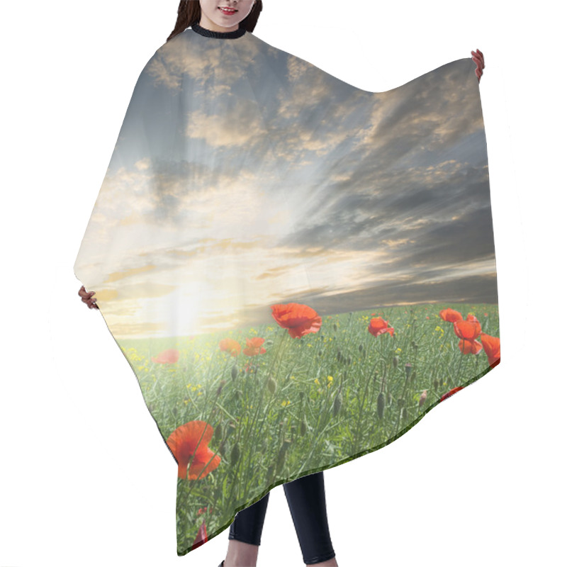 Personality  Landscape Hair Cutting Cape