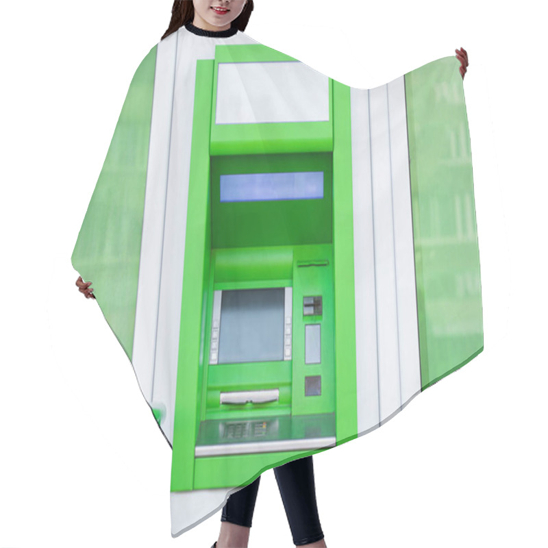 Personality  Atm Cash Machine Hair Cutting Cape