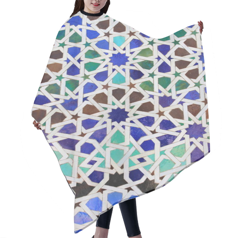 Personality  Moroccan Mosaic Hair Cutting Cape