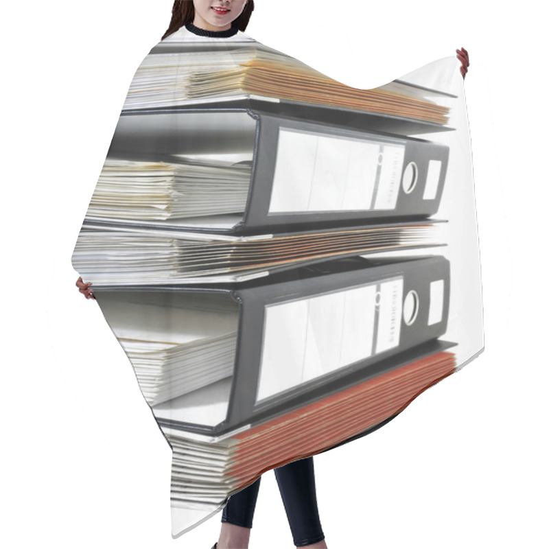 Personality  Office Ring Binder Hair Cutting Cape