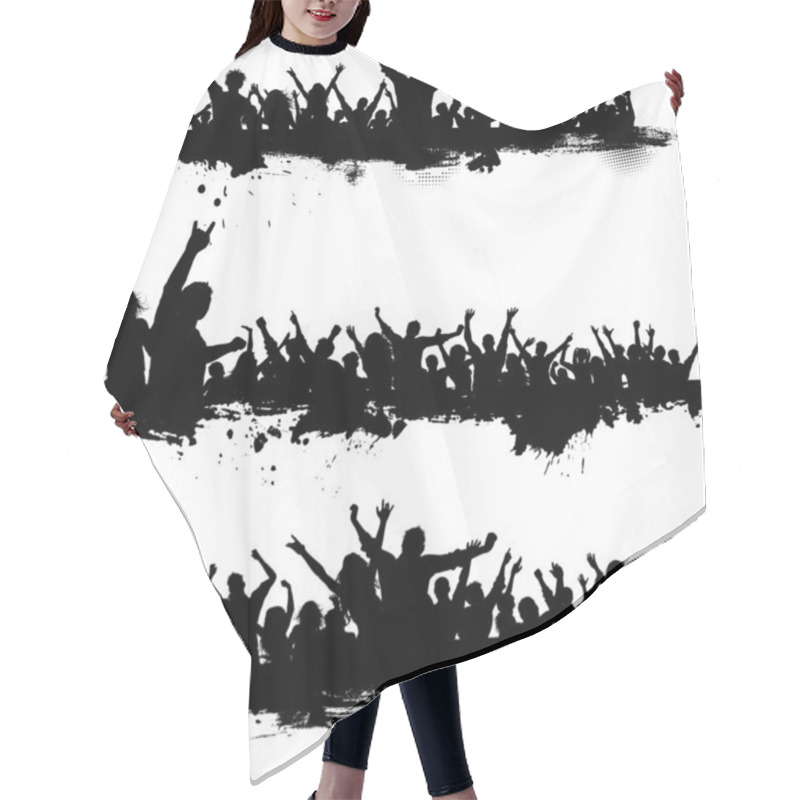 Personality  Grunge Party Crowds Hair Cutting Cape