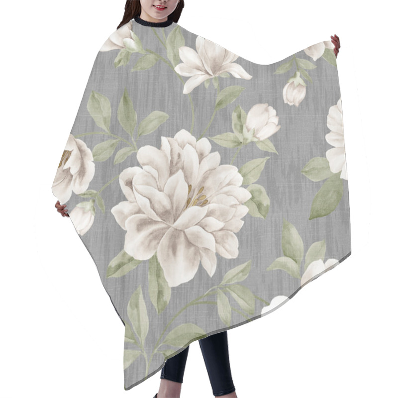 Personality  Seamless Pattern Hair Cutting Cape