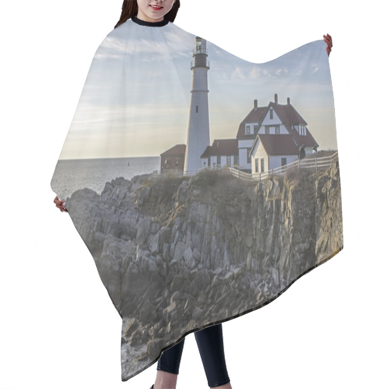 Personality  Portland Head Ligh, Lighthouse Hair Cutting Cape