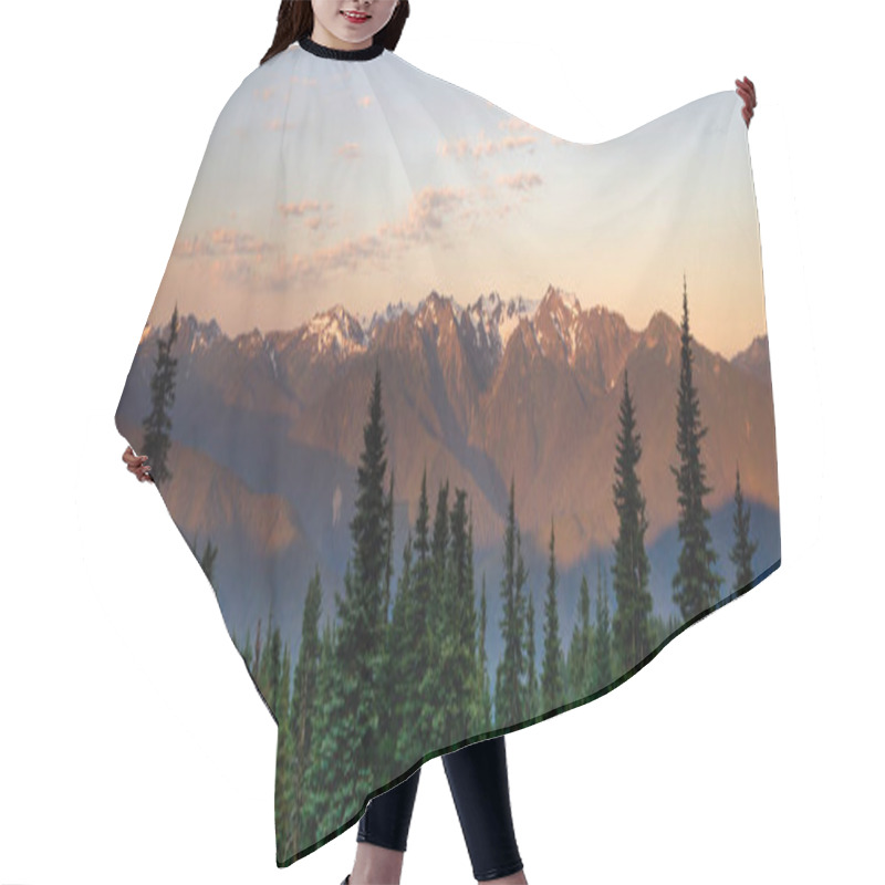 Personality  Hurricane Ridge Olympic National Park Mountain Range Sunset Hair Cutting Cape