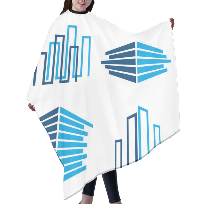 Personality  Building Icons Hair Cutting Cape