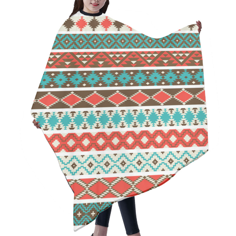 Personality  Native American Border Patterns Hair Cutting Cape